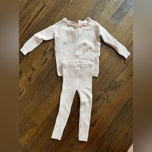 Lil Legs girls outfit size 24 months pink